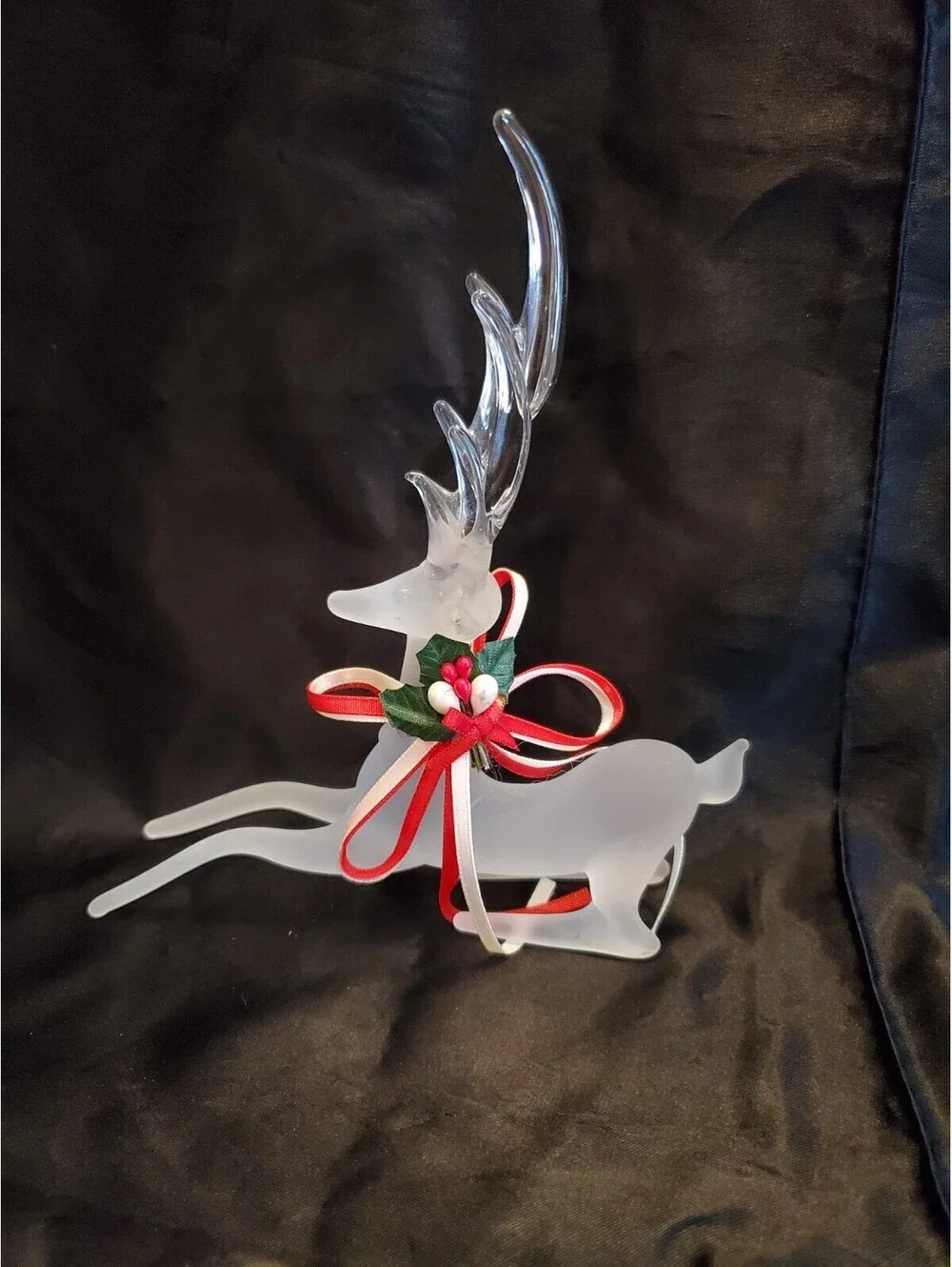 Glass Xmas Deer